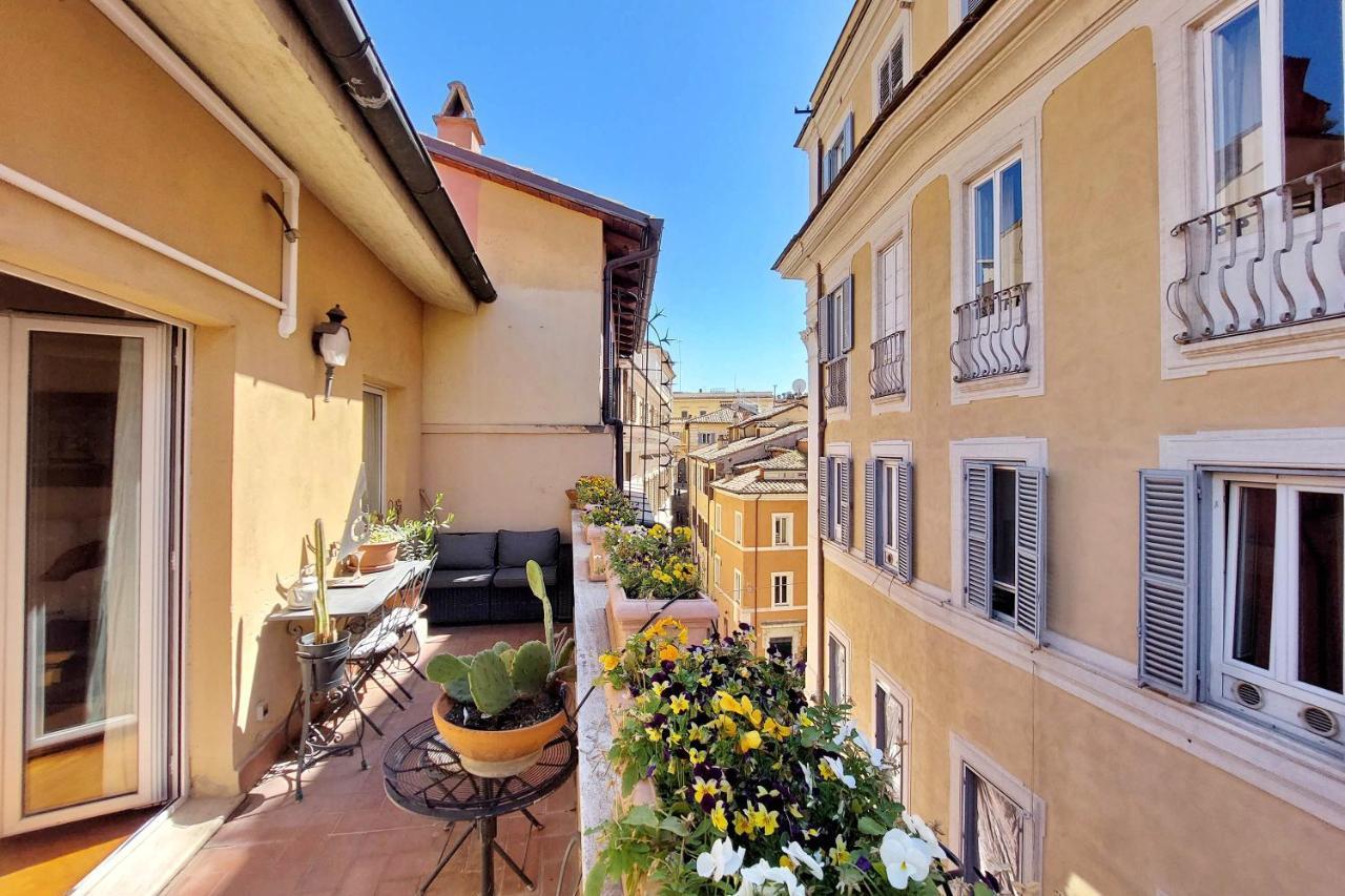 4Bnb - Luxury Trevi Apartment W Terrace Roma Exterior foto