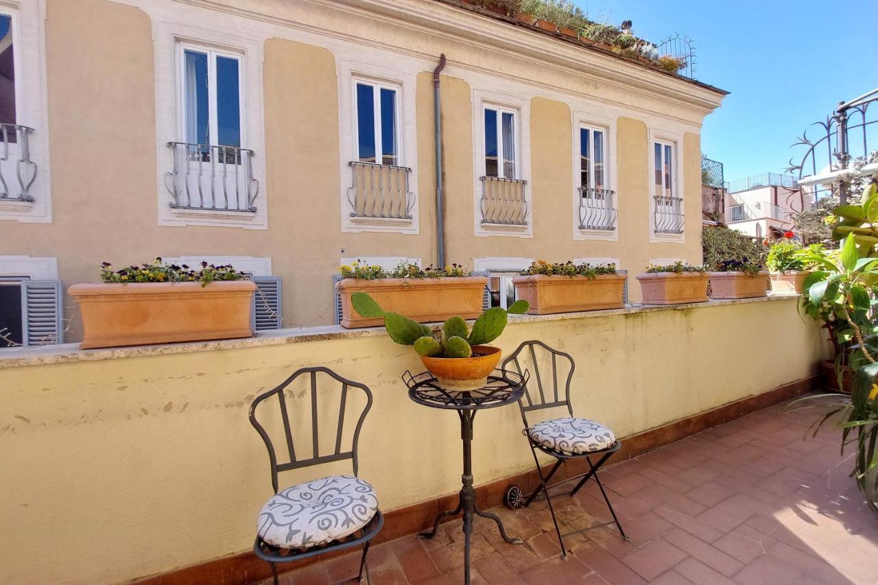4Bnb - Luxury Trevi Apartment W Terrace Roma Exterior foto